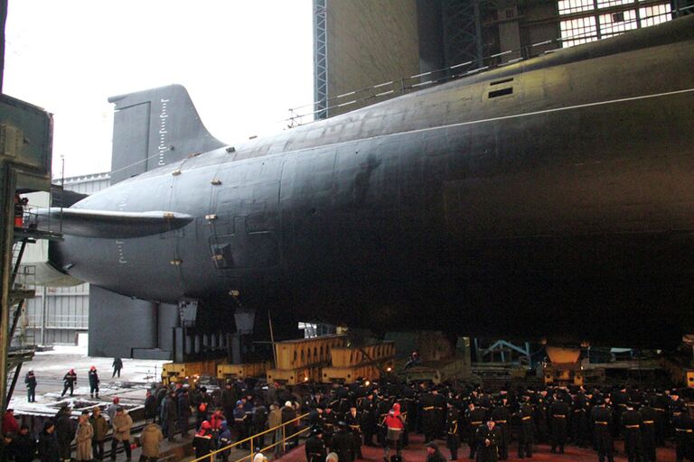 Вторая серийная многоцелевая атомная подводная лодка проекта 885 М "Красноярск"