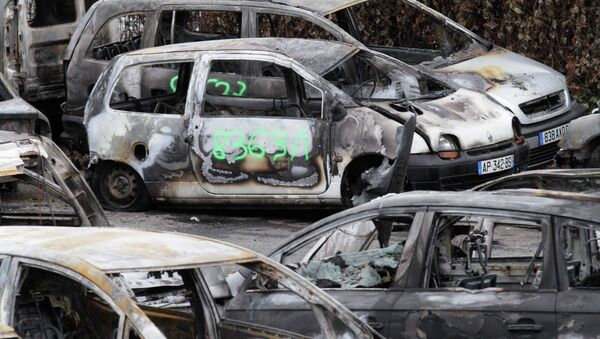 Около 1,2 тыс автомобилей сгорело в новогоднюю ночь во Франции