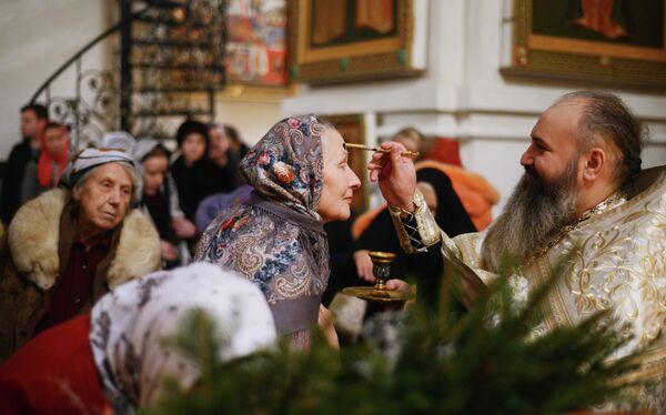 Празднование Рождества Христова в Новгородской области