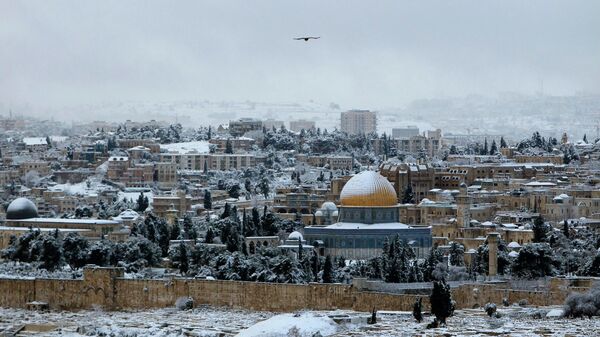 Снег в Иерусалиме
