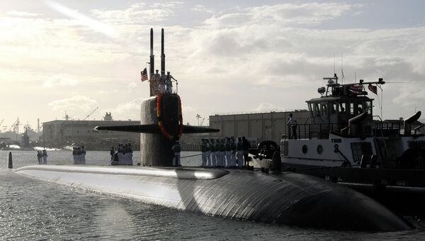 Американская атомная подводная лодка Jacksonville. Архив