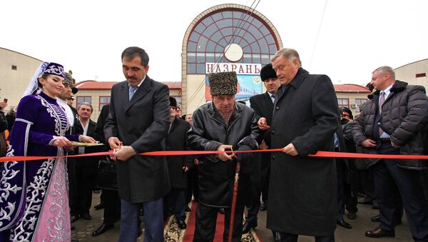 Фирменный скорый поезд Ингушетия отправился в первый рейс
