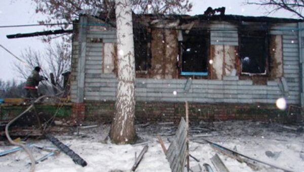 Пожар с гибелью детей в Белгородской области
