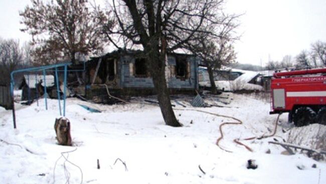 Пожар с гибелью детей в Белгородской области