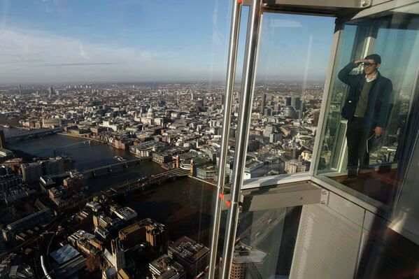 Смотровая площадка на самом высоком небоскребе Лондона Shard