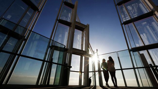 Смотровая площадка на самом высоком небоскребе Лондона Shard