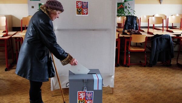 Первый день президентских выборов в Чехии
