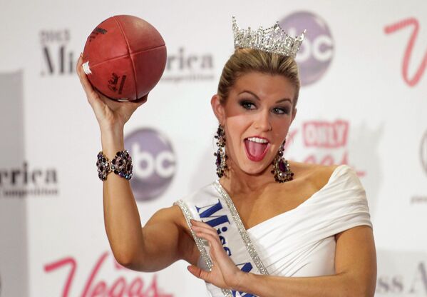 Победительница конкурса Мисс Америка-2013 Мэллори Хэйган