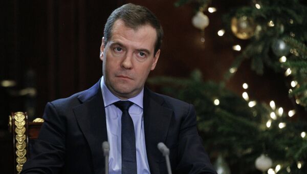 Председатель правительства РФ Дмитрий Медведев 