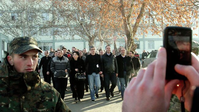 Освобождение политзаключенных в Грузии