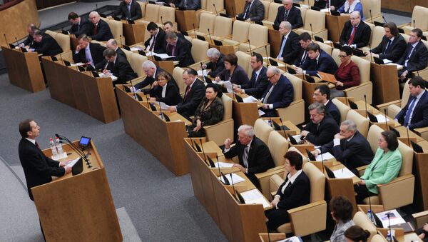 Пленарное заседание Госдумы РФ в 2013 году