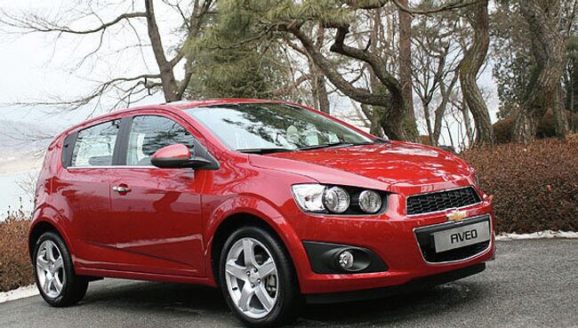 Chevrolet Aveo 2012 года