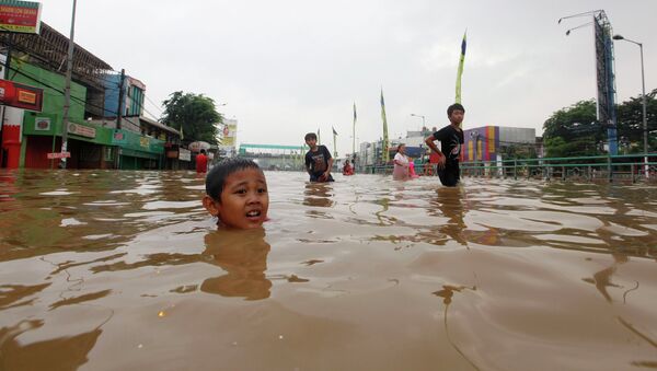 Наводнение в Индонезии