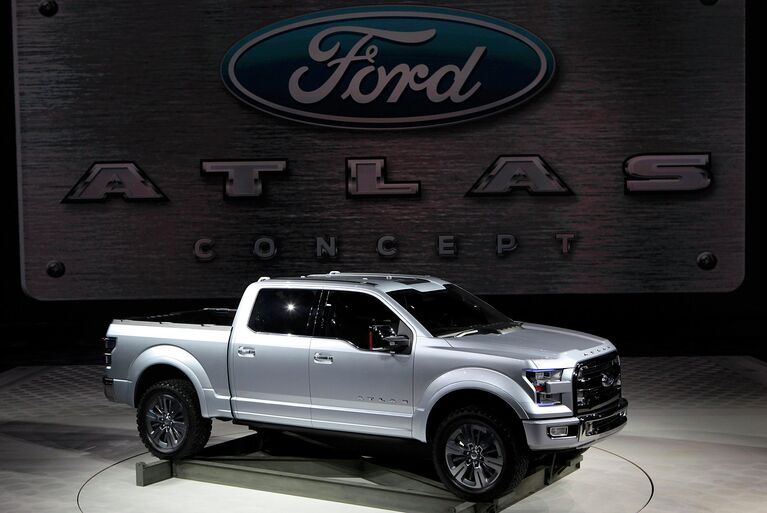 Автомобиль Ford Atlas на автосалоне в Детройте, США