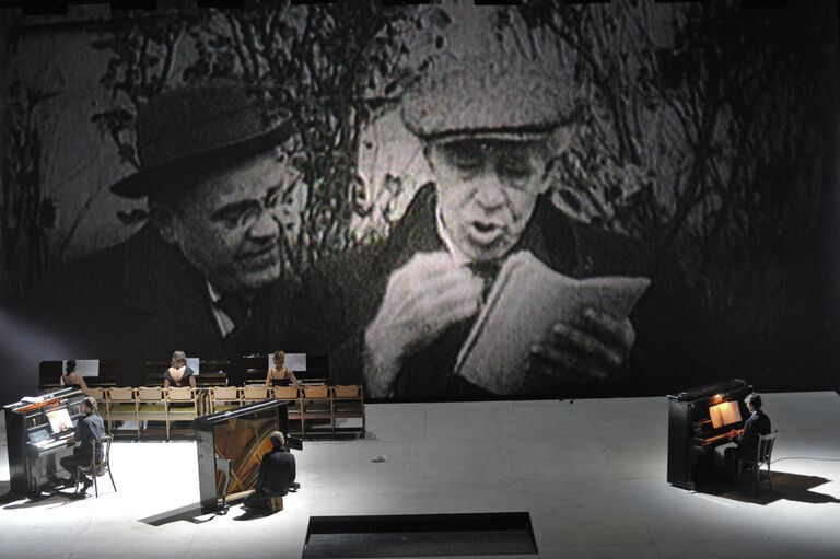 Прогон спектакля Вне системы к юбилею Станиславского