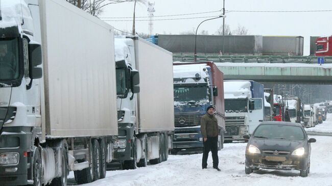 Снегопад в Москве