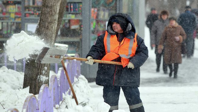 Снегопад. Архив