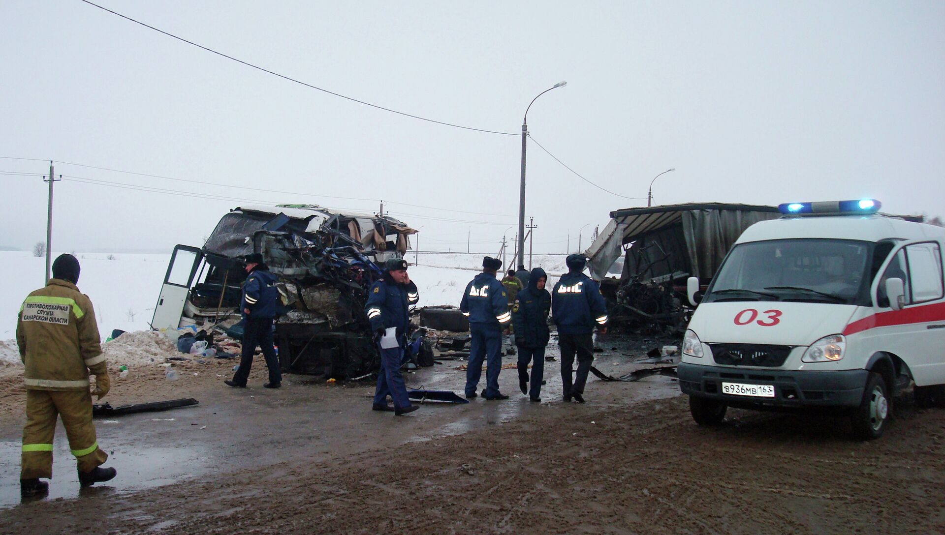 Автобус с паломниками попал в дтп