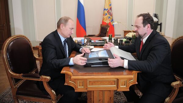 Встреча президента РФ В.Путина с С.Донским