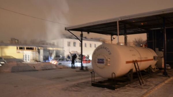 Взрыв газа в Красноярске