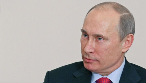 23 января 2013. Президент РФ Владимир Путин