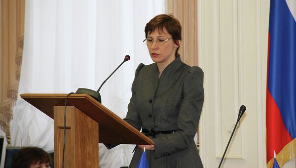 Представитель администрации Костромской области Ирина Пахтушкина