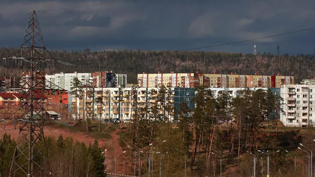 Город Братск. Архивное фото