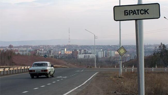 Город Братск. Архивное фото