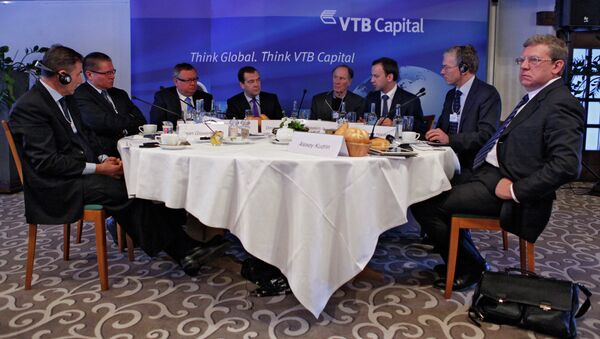 Д.Медведев на Всемирном экономическом форуме (ВЭФ) в Давосе