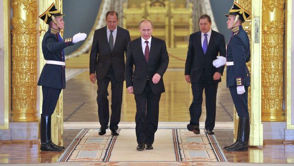 Президент России Владимир Путин в Кремле, архивное фото
