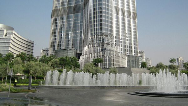 Небоскреб Бурдж-Халифа в Дубае, архивное фото