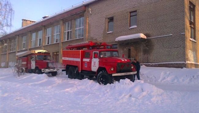 Задымление на пищеблоке в школе под Костромой