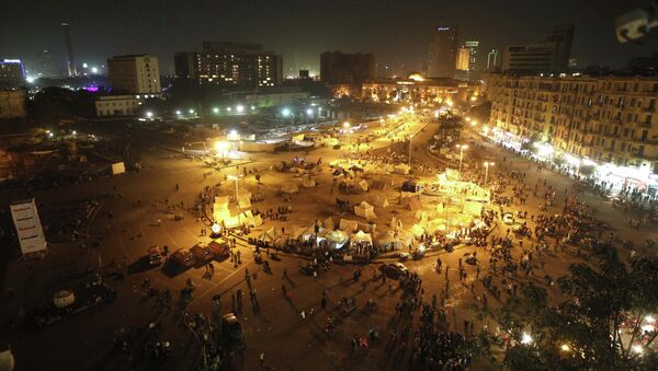 Площадь Тахрир в Каире