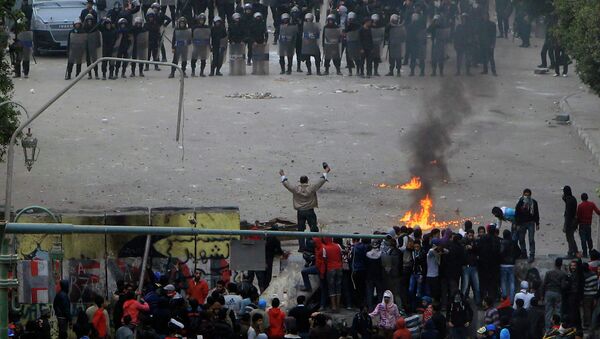 Массовые беспорядки в Каире