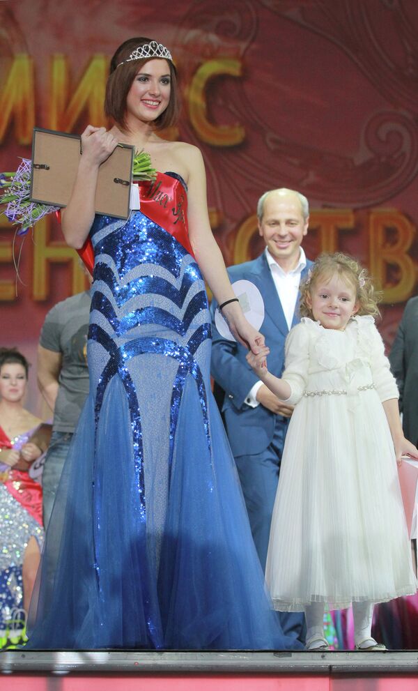 Победительница конкурса Мисс студенчество - 2013 студентка МЭСИ Екатерина Лазарева