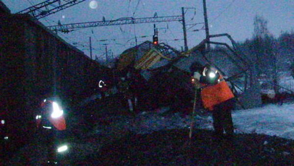 Авария на железной дороге в Чувашии