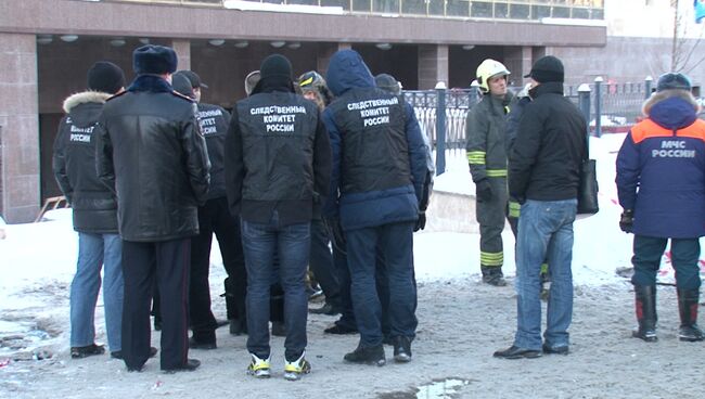 Пожар на юго-западе Москвы