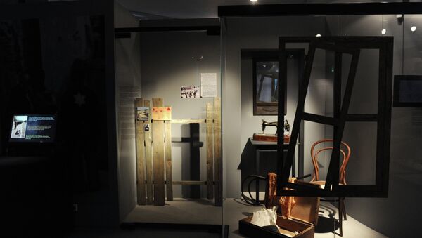 Экспозиция в музее Освенцима. Архивное фото