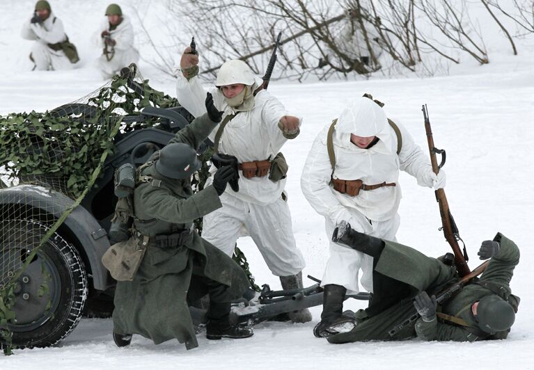 Военно-историческая реконструкция обороны Ленинграда