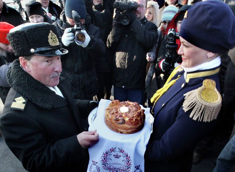 Прибытие барка Седов во Владивосток