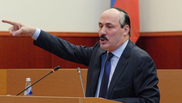 Представление и.о.главы Дагестана депутатам Народного Собрания