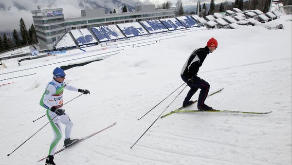 Лыжно-биатлонный комплекс Лаура в Красной Поляне