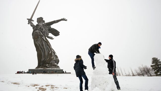 Празднование 70-летия Сталинградской битвы в Волгограде