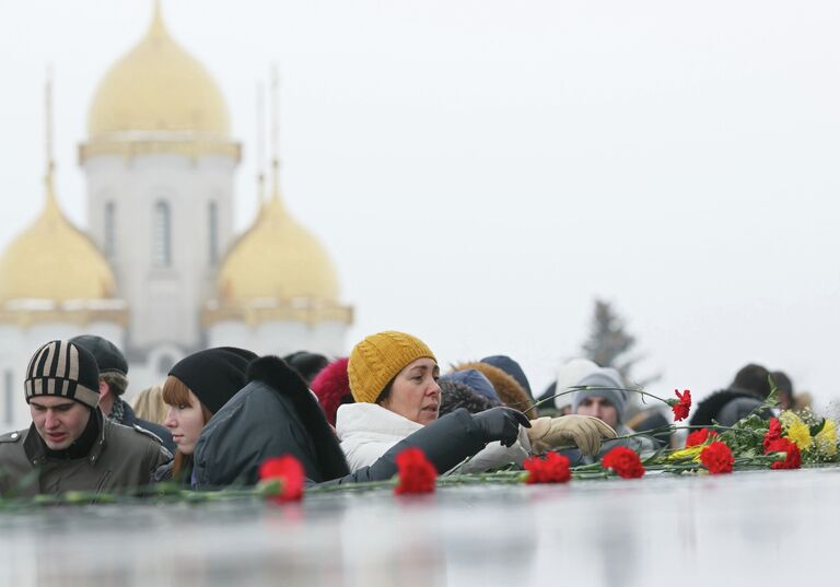 Празднование 70-летия Сталинградской битвы в Волгограде