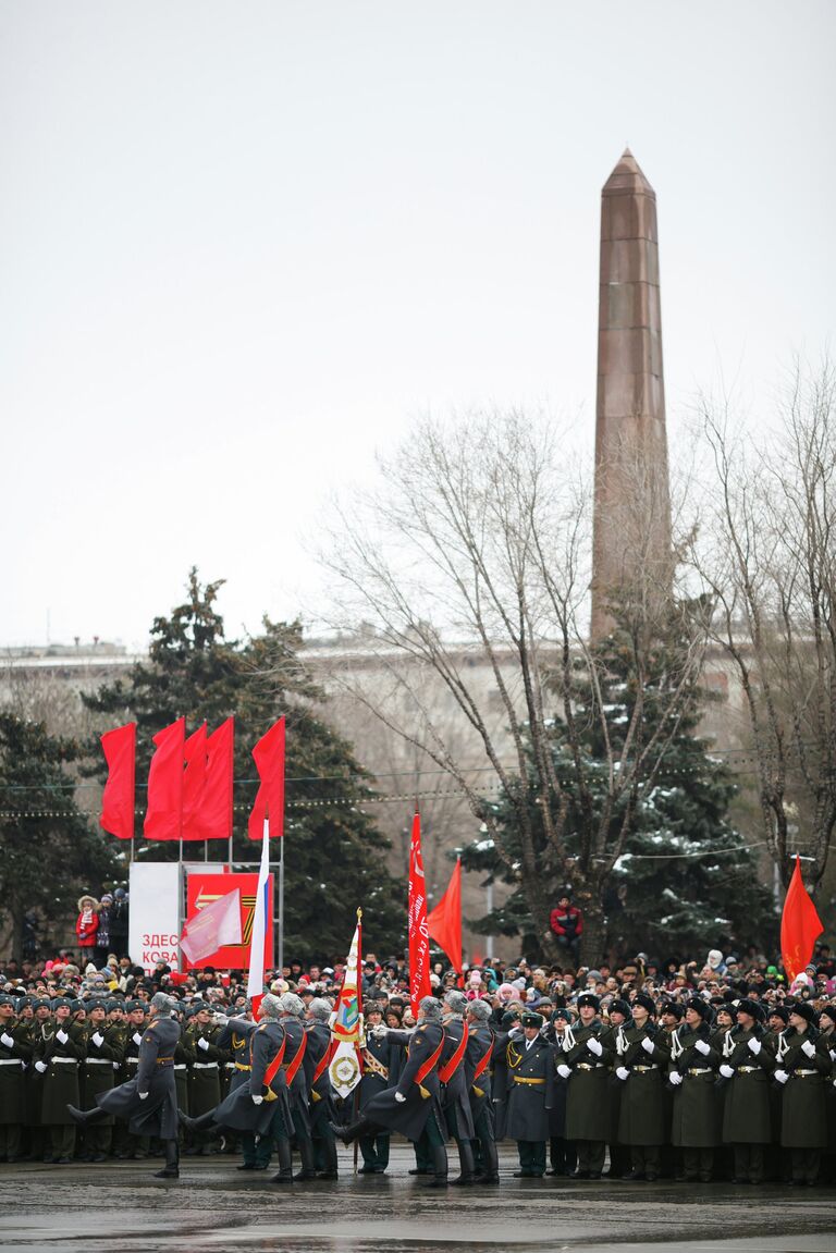 Празднование 70-летия Сталинградской битвы в Волгограде