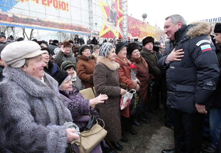 Празднование 70-летия Сталинградской битвы в Волгограде