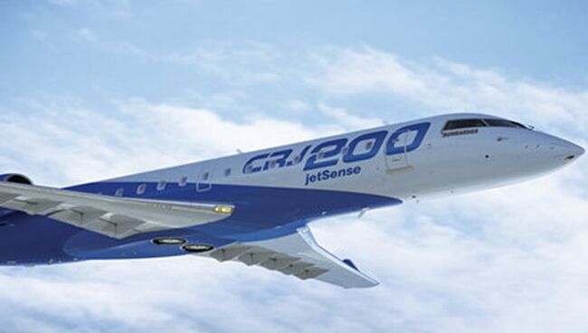 Самолет Bombardier CRJ 200. Архив