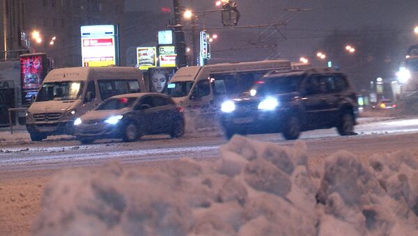 Снежный понедельник в Москве, или Как столицу замело за один вечер