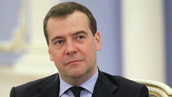 Д.Медведев. Архивное фото