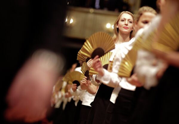 Репетиция традиционного Венского оперного бала